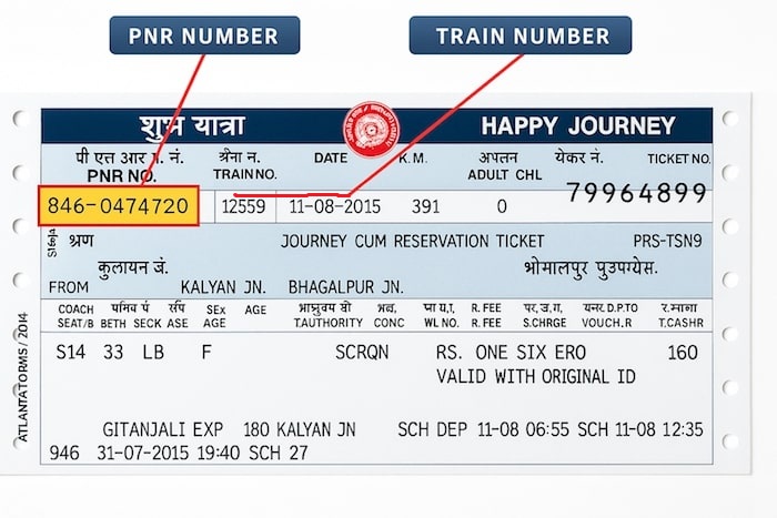 find 10 digit pnr number